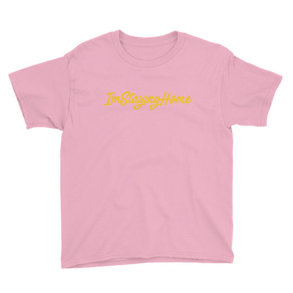 Youth ImStayingHome Tee - Image 8