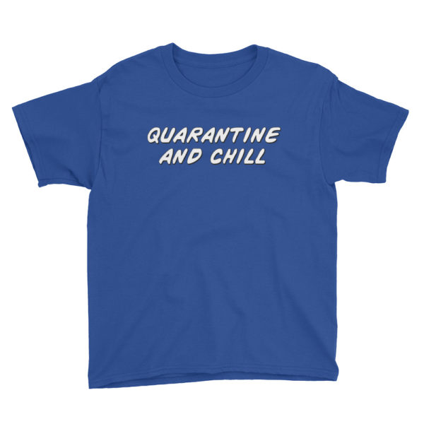 Youth Quarantine & Chill Black Edition Tee - Image 3