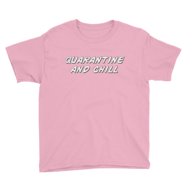 Youth Quarantine & Chill Black Edition Tee - Image 5