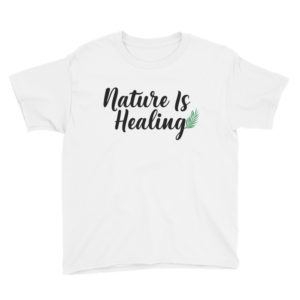 Youth Nature Is Healing Black Edition Tee