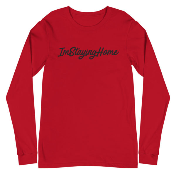 ImStayingHome Black Edition Long Sleeve - Image 3
