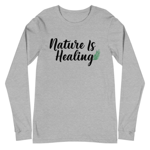 Nature Is Healing Black Edition Long Sleeve - Image 2
