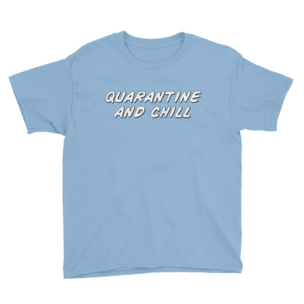 Youth Quarantine & Chill Black Edition Tee - Image 4