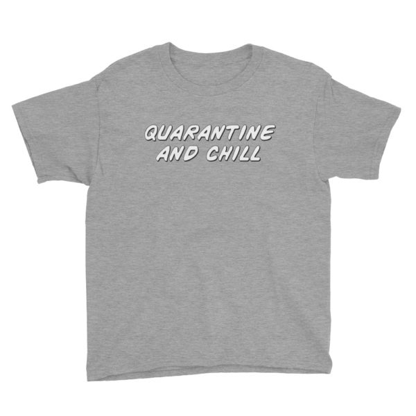 Youth Quarantine & Chill Black Edition Tee - Image 2