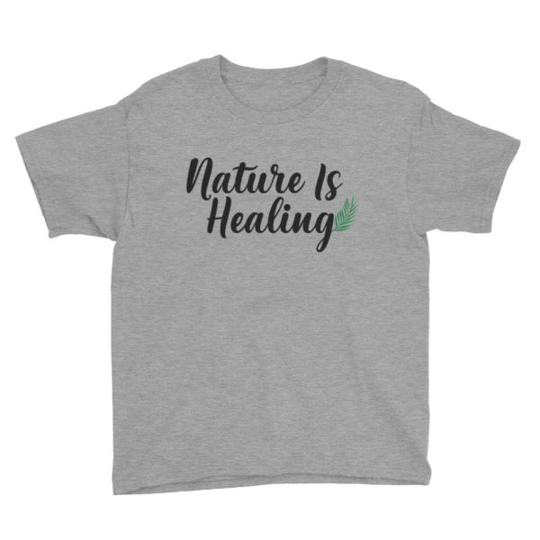 Youth Nature Is Healing Black Edition Tee - Image 2