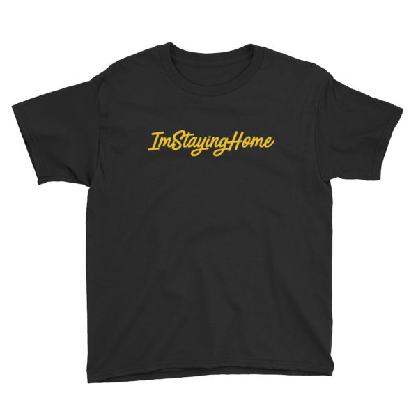 Youth ImStayingHome Tee - Image 2