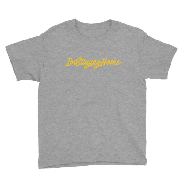 Youth ImStayingHome Tee - Image 5