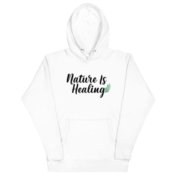 Nature Is Healing Black Edition Hoodie - Image 2